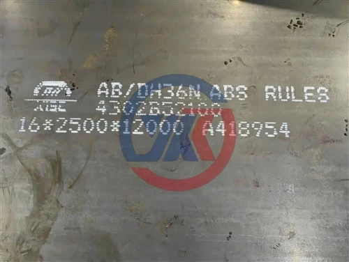 ABS DH36 terase omadused