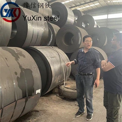 Pakistani kliendikülastus süsinikterasest rulli ostmiseks